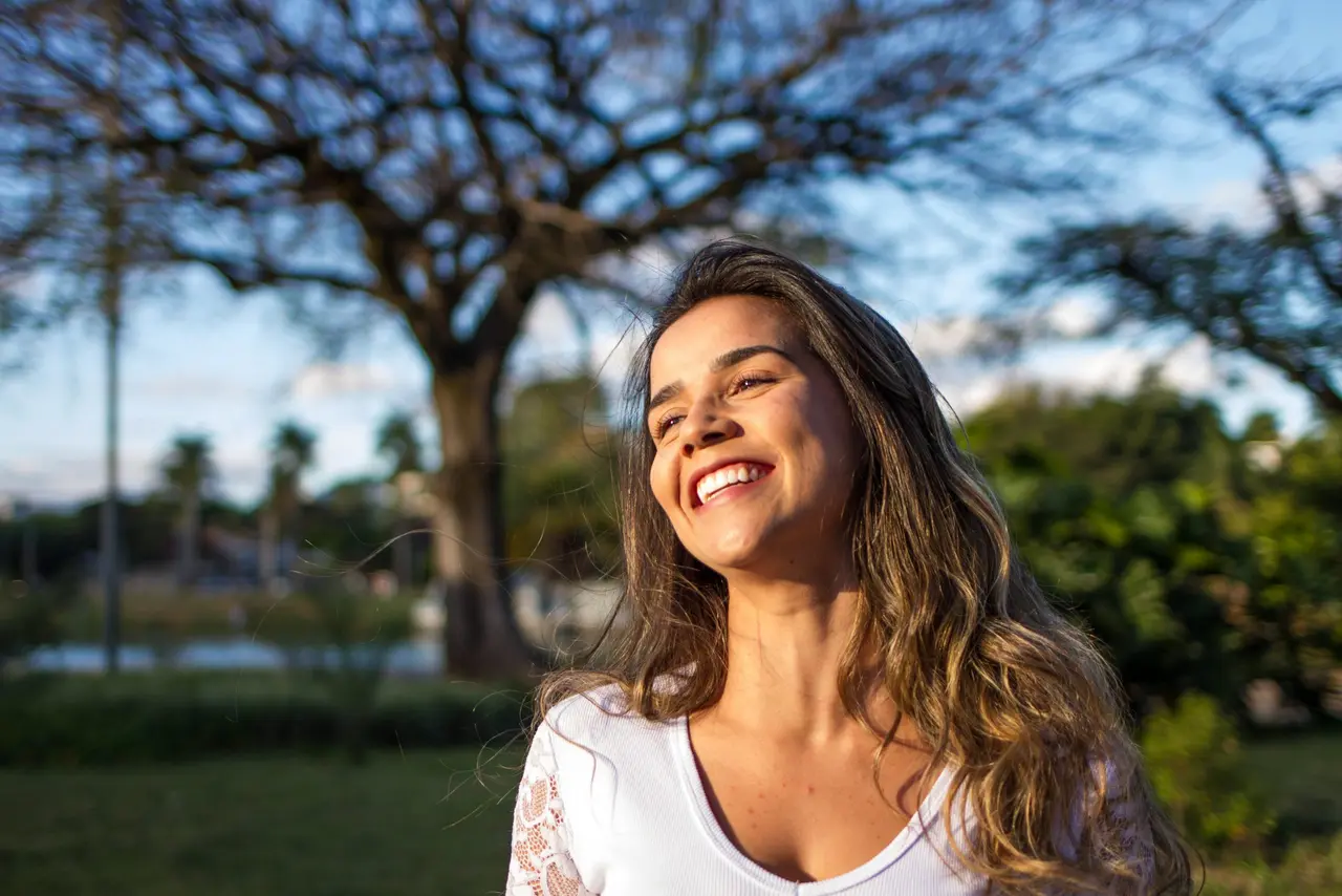 Patient with a healthy, confident smile at Valley Dental Turlock